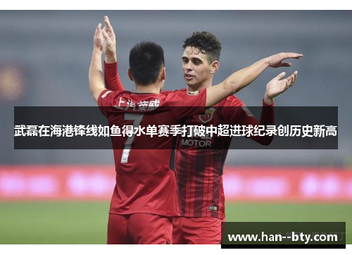 武磊在海港锋线如鱼得水单赛季打破中超进球纪录创历史新高 武磊在海港锋线如鱼得水单赛季打破中超进球纪录创历史新高